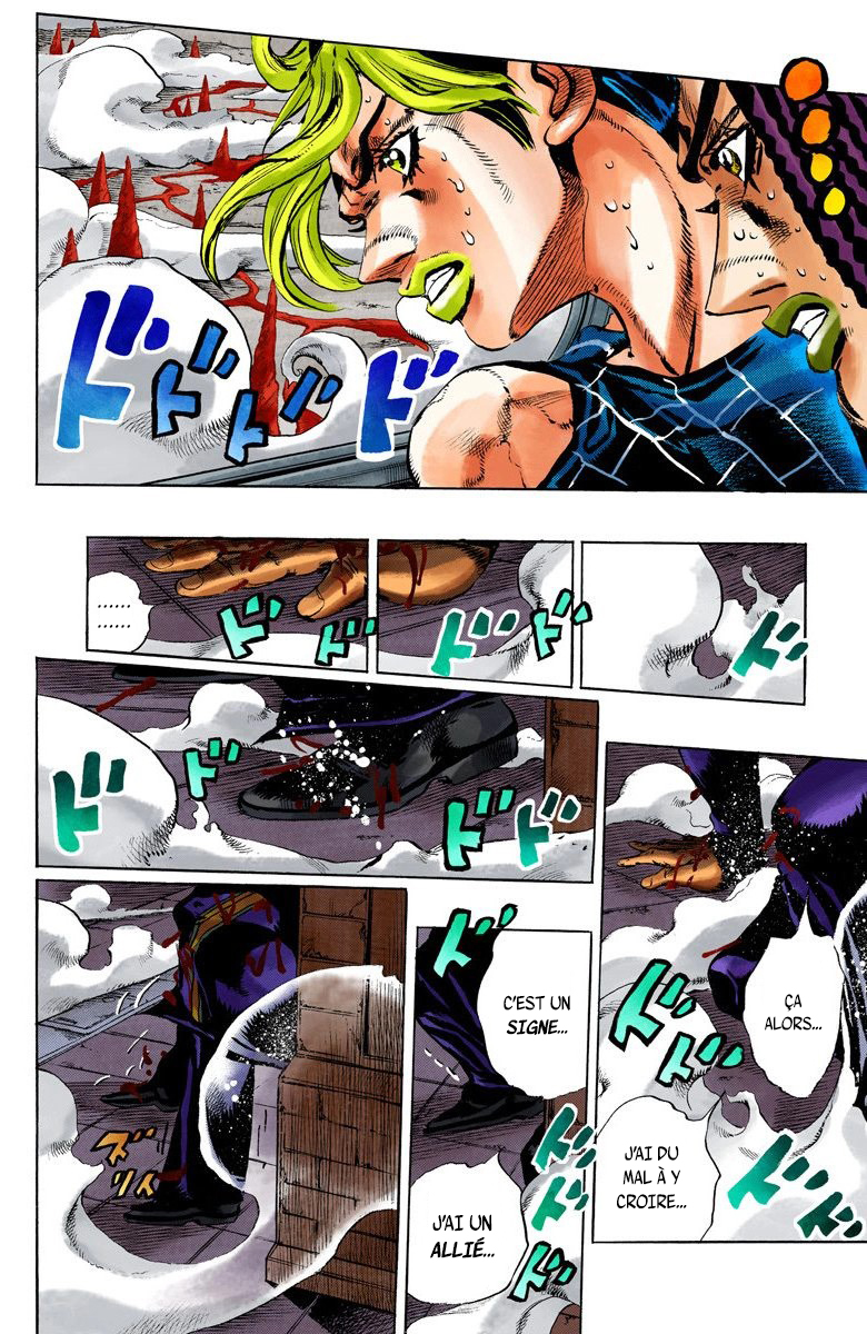 Read JoJo's Bizarre Adventure Part 6 Stone Ocean Official Colored FR Manga Online