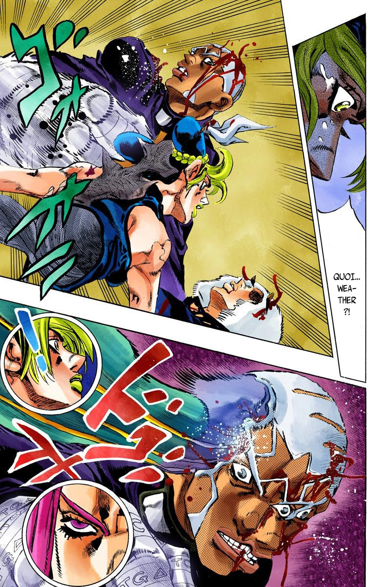 Read JoJo's Bizarre Adventure Part 6 Stone Ocean Official Colored FR Manga Online