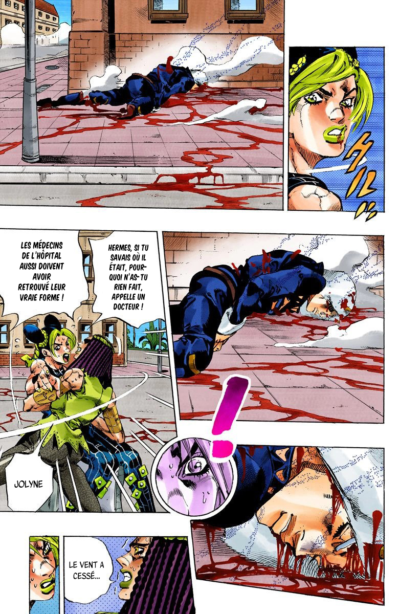 Read JoJo's Bizarre Adventure Part 6 Stone Ocean Official Colored FR Manga Online