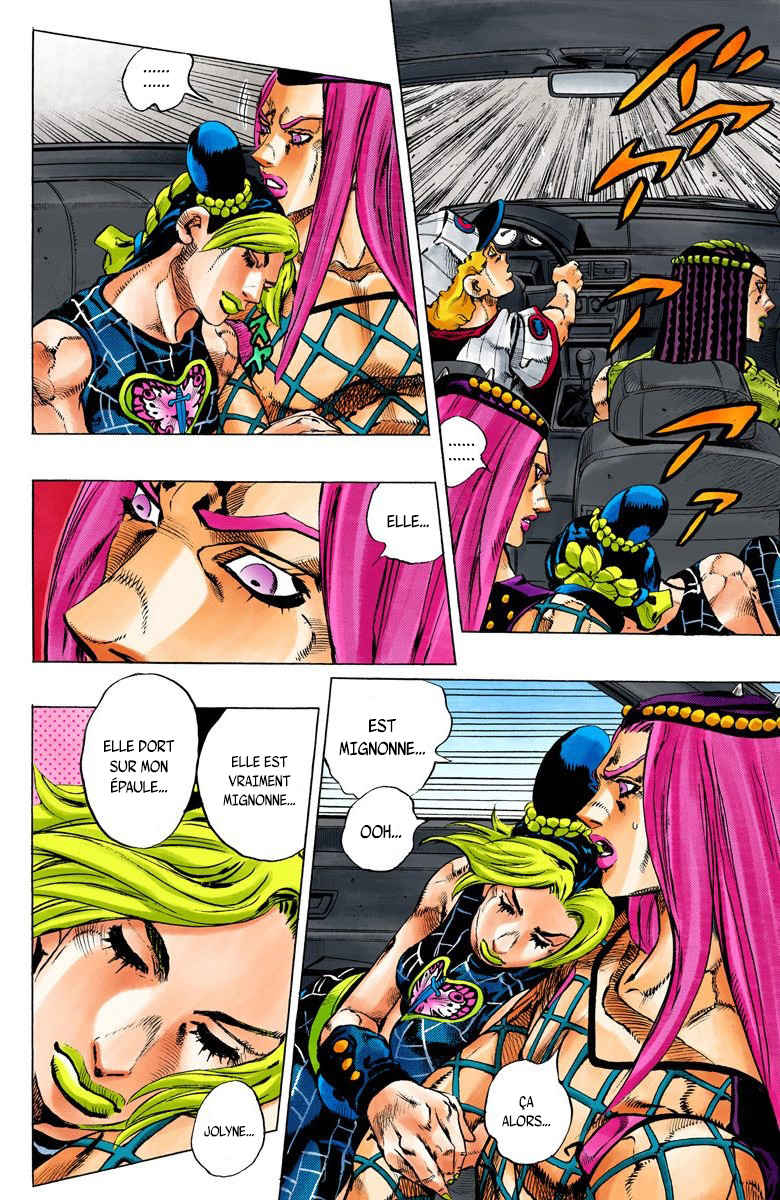 Read JoJo's Bizarre Adventure Part 6 Stone Ocean Official Colored FR Manga Online