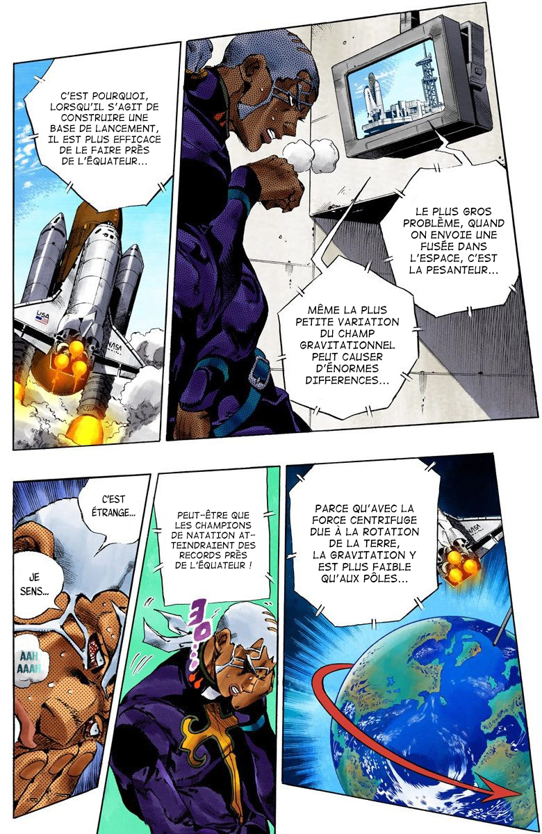 Read JoJo's Bizarre Adventure Part 6 Stone Ocean Official Colored FR Manga Online