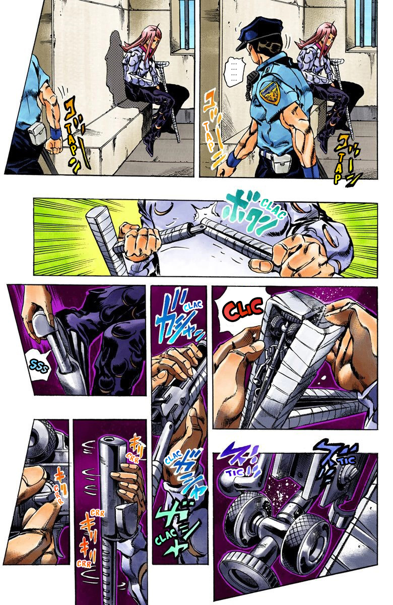 Read JoJo's Bizarre Adventure Part 6 Stone Ocean Official Colored FR Manga Online