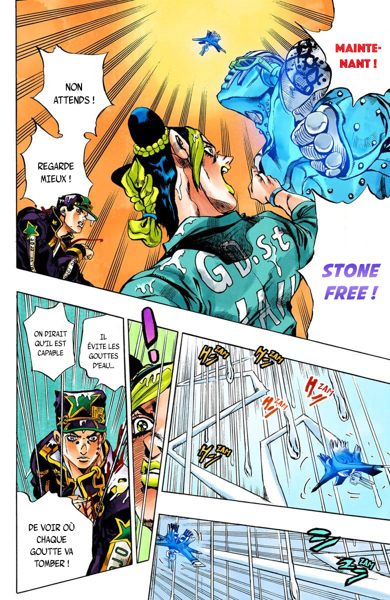 Read JoJo's Bizarre Adventure Part 6 Stone Ocean Official Colored FR Manga Online