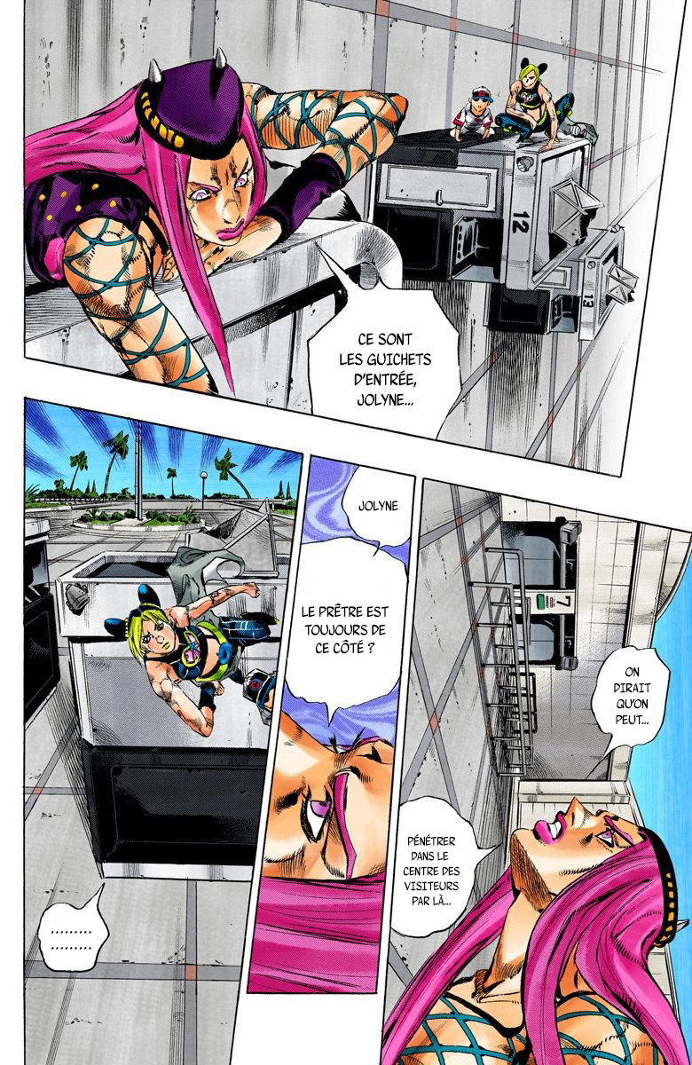 Read JoJo's Bizarre Adventure Part 6 Stone Ocean Official Colored FR Manga Online