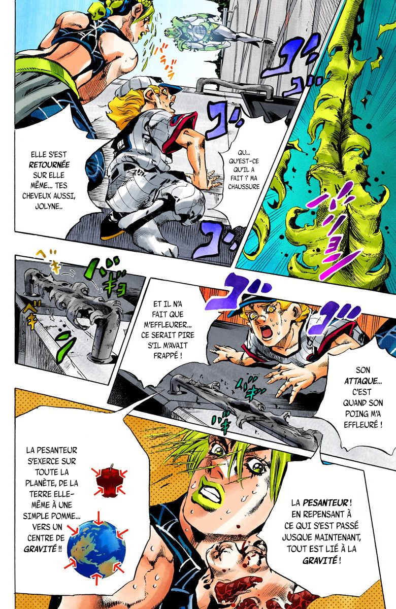 Read JoJo's Bizarre Adventure Part 6 Stone Ocean Official Colored FR Manga Online