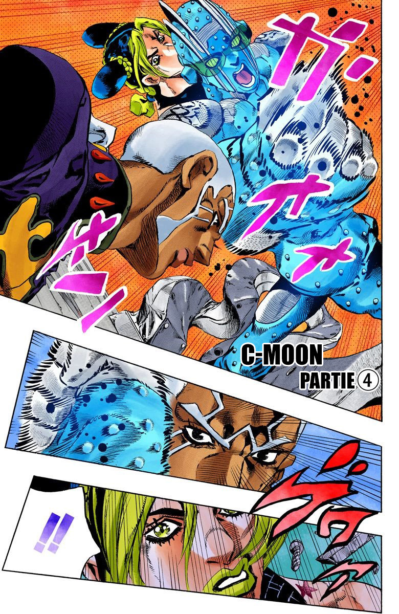 Read JoJo's Bizarre Adventure Part 6 Stone Ocean Official Colored FR Manga Online