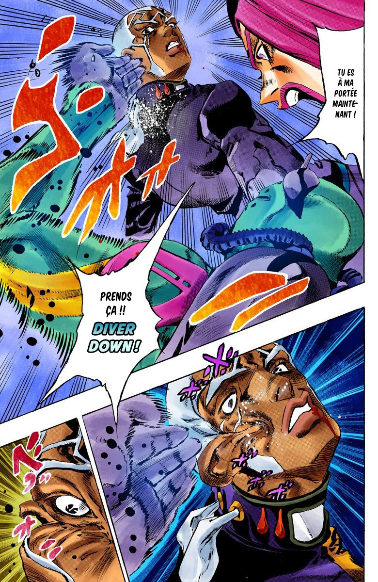 Read JoJo's Bizarre Adventure Part 6 Stone Ocean Official Colored FR Manga Online