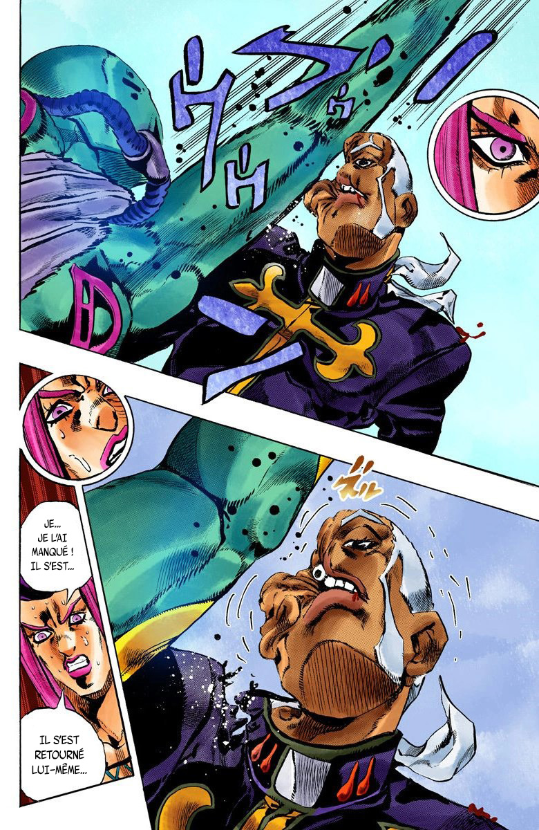 Read JoJo's Bizarre Adventure Part 6 Stone Ocean Official Colored FR Manga Online