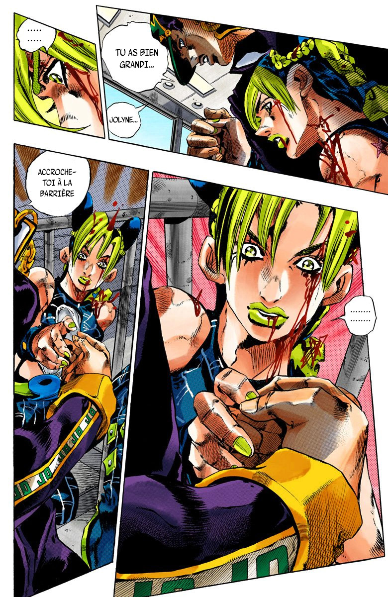 Read JoJo's Bizarre Adventure Part 6 Stone Ocean Official Colored FR Manga Online