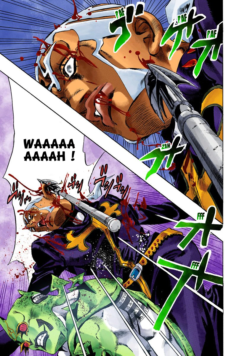 Read JoJo's Bizarre Adventure Part 6 Stone Ocean Official Colored FR Manga Online