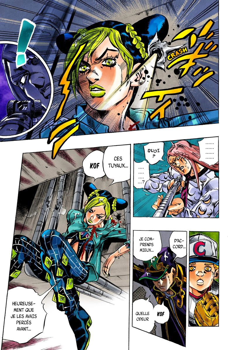 Read JoJo's Bizarre Adventure Part 6 Stone Ocean Official Colored FR Manga Online