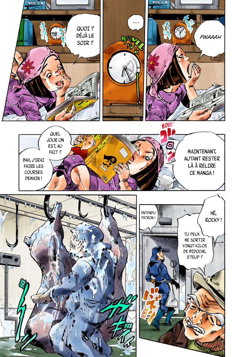 Read JoJo's Bizarre Adventure Part 6 Stone Ocean Official Colored FR Manga Online