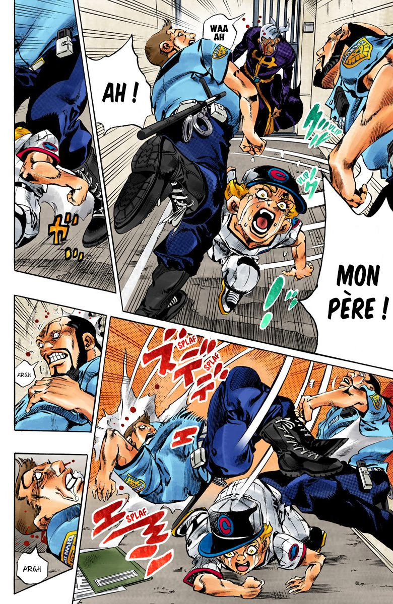 Read JoJo's Bizarre Adventure Part 6 Stone Ocean Official Colored FR Manga Online