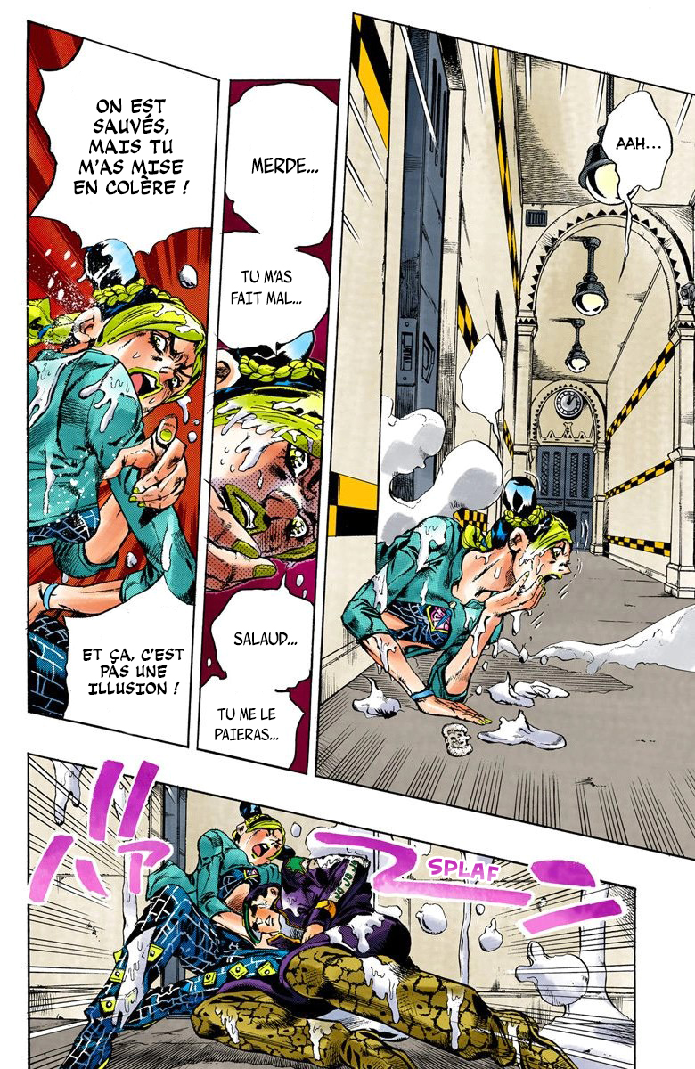 Read JoJo's Bizarre Adventure Part 6 Stone Ocean Official Colored FR Manga Online