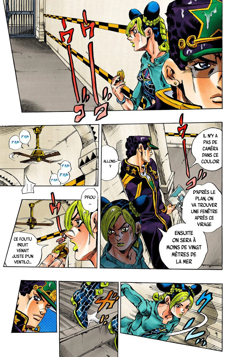 Read JoJo's Bizarre Adventure Part 6 Stone Ocean Official Colored FR Manga Online