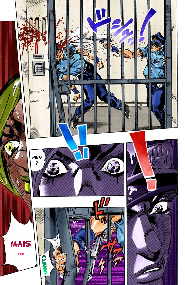 Read JoJo's Bizarre Adventure Part 6 Stone Ocean Official Colored FR Manga Online