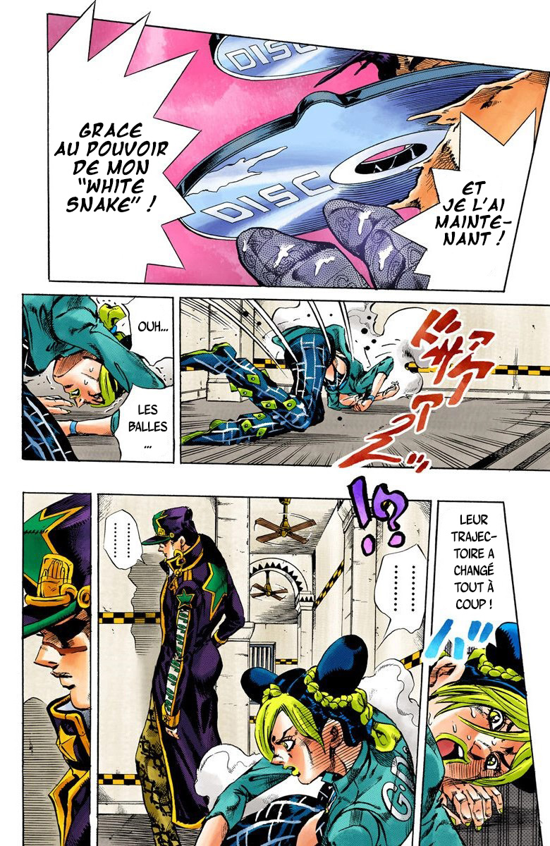 Read JoJo's Bizarre Adventure Part 6 Stone Ocean Official Colored FR Manga Online