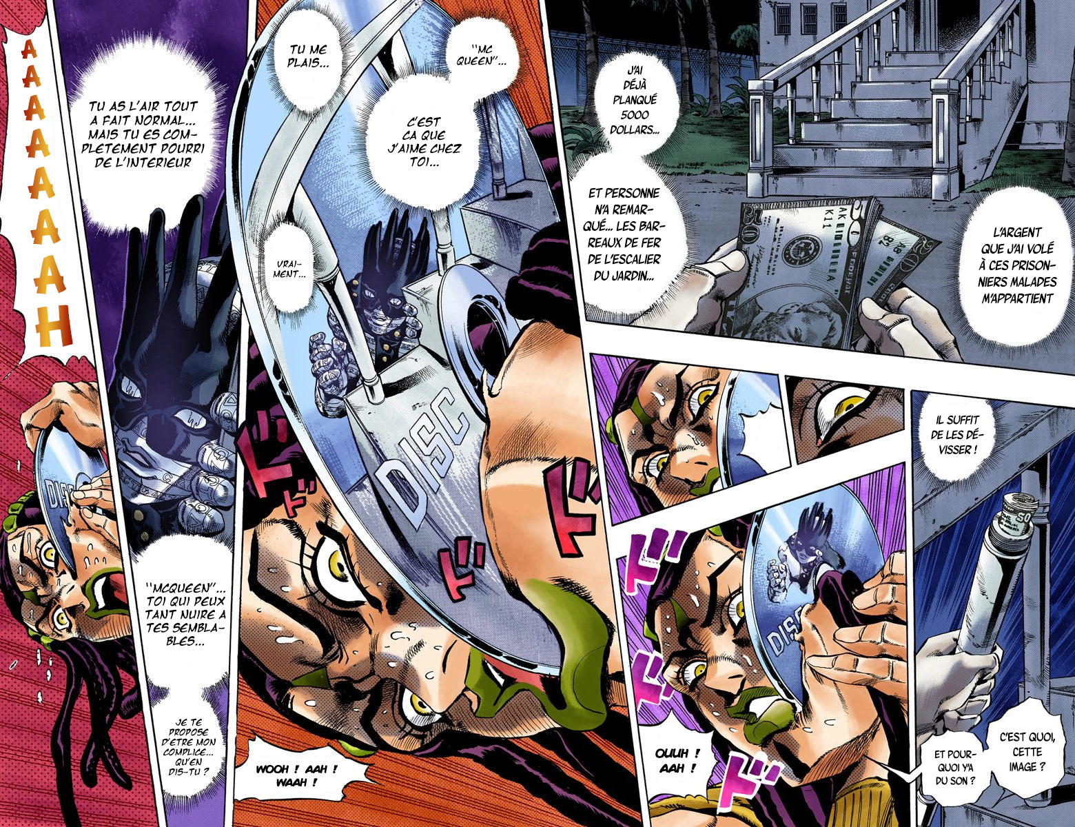 Read JoJo's Bizarre Adventure Part 6 Stone Ocean Official Colored FR Manga Online