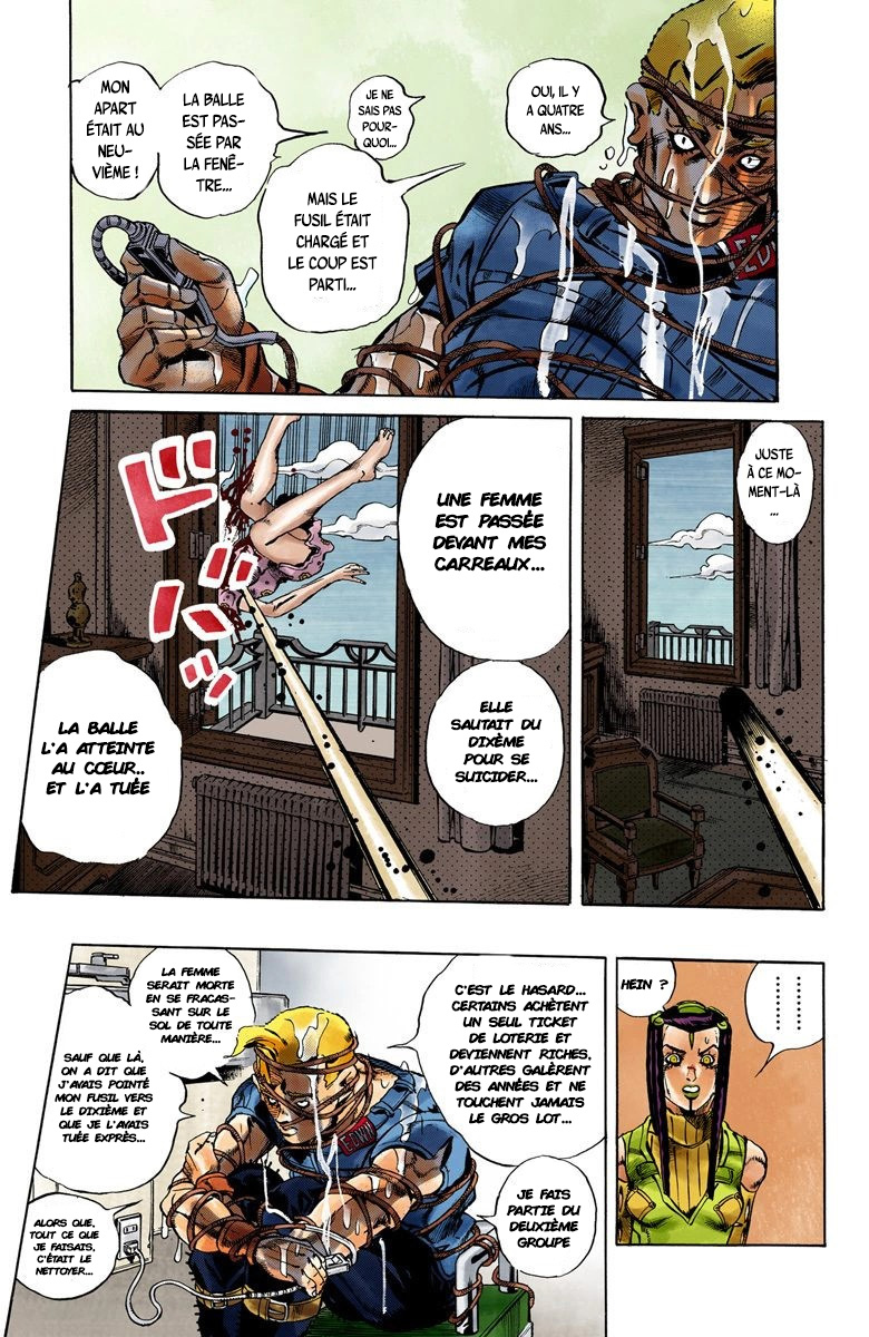 Read JoJo's Bizarre Adventure Part 6 Stone Ocean Official Colored FR Manga Online