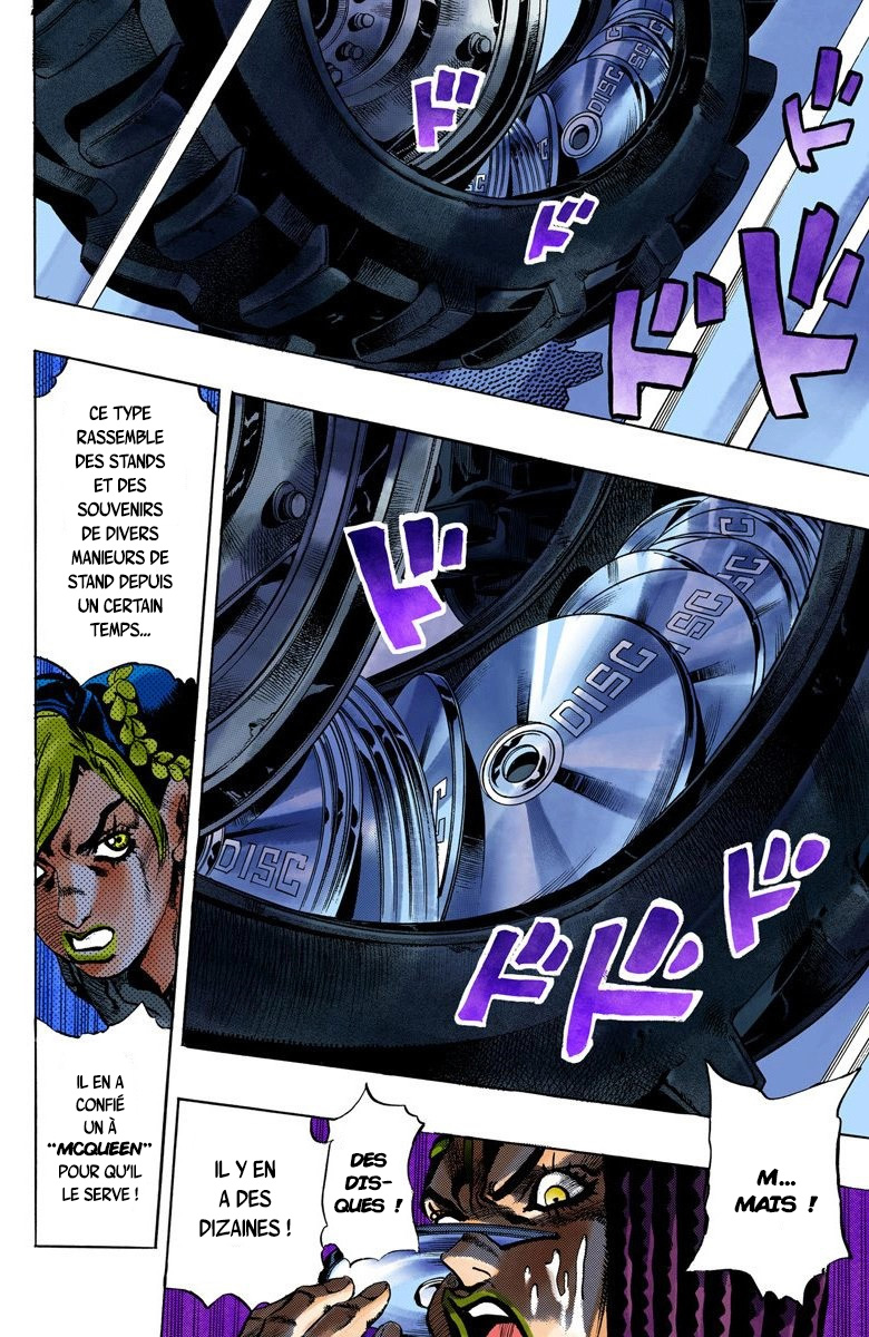 Read JoJo's Bizarre Adventure Part 6 Stone Ocean Official Colored FR Manga Online