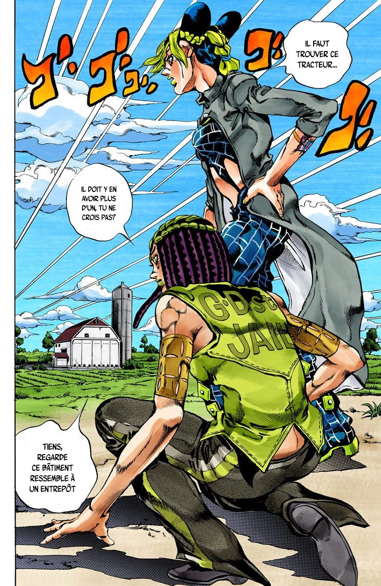 Read JoJo's Bizarre Adventure Part 6 Stone Ocean Official Colored FR Manga Online