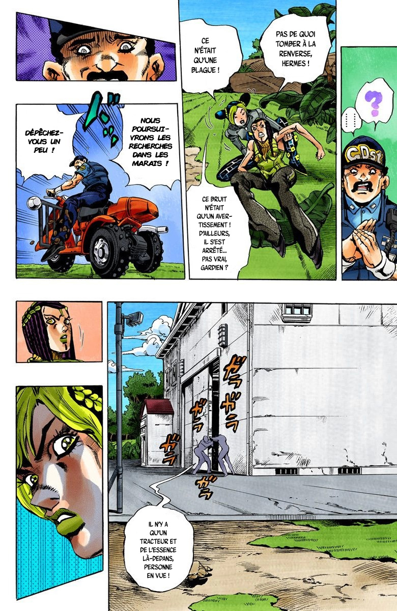 Read JoJo's Bizarre Adventure Part 6 Stone Ocean Official Colored FR Manga Online