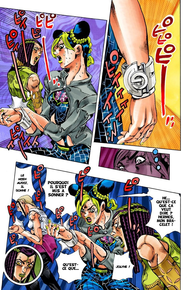 Read JoJo's Bizarre Adventure Part 6 Stone Ocean Official Colored FR Manga Online