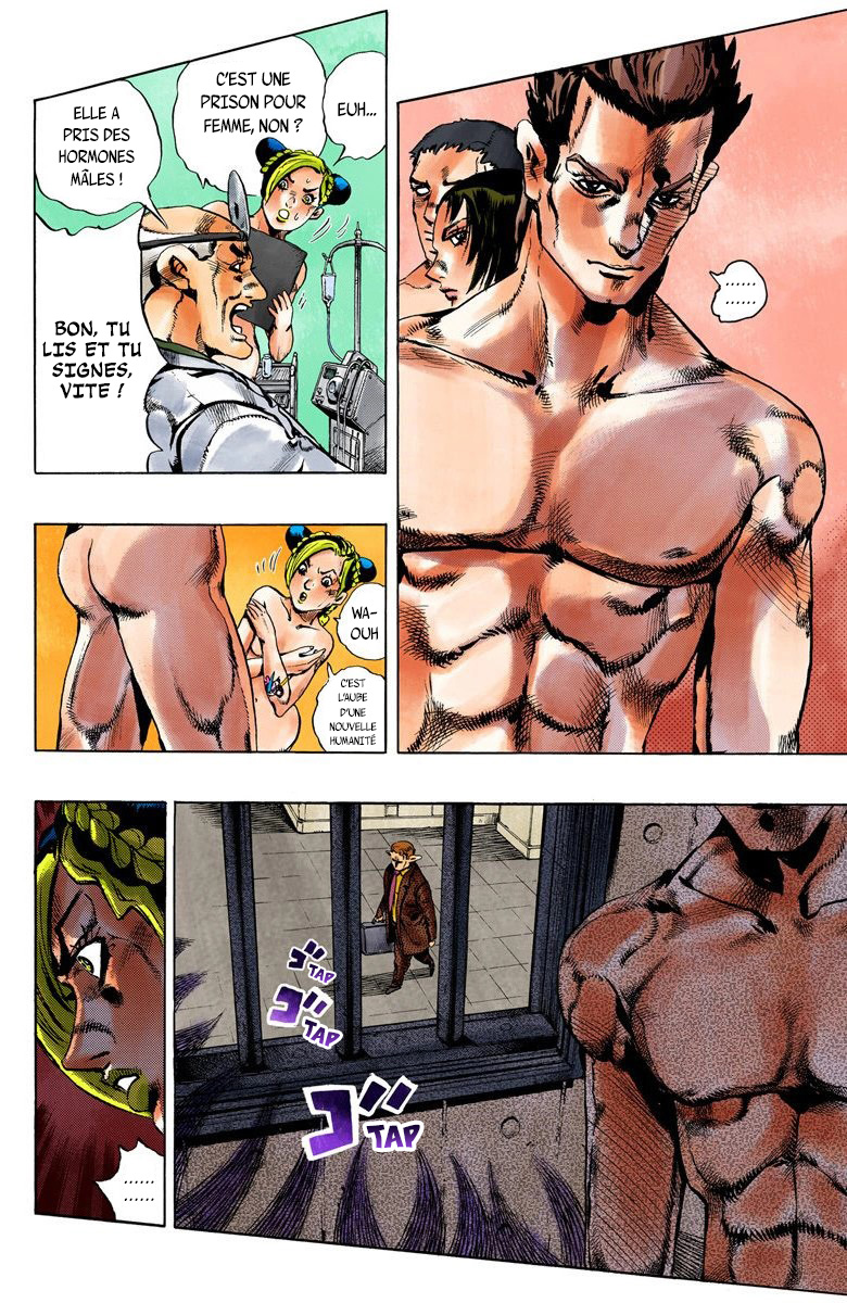 Read JoJo's Bizarre Adventure Part 6 Stone Ocean Official Colored FR Manga Online