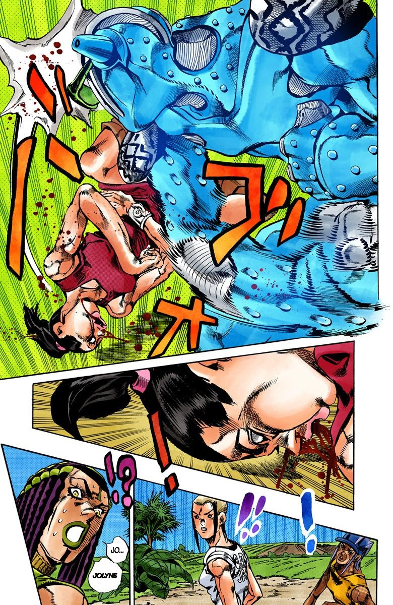 Read JoJo's Bizarre Adventure Part 6 Stone Ocean Official Colored FR Manga Online