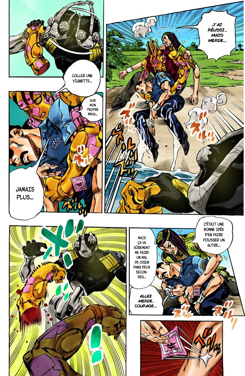 Read JoJo's Bizarre Adventure Part 6 Stone Ocean Official Colored FR Manga Online