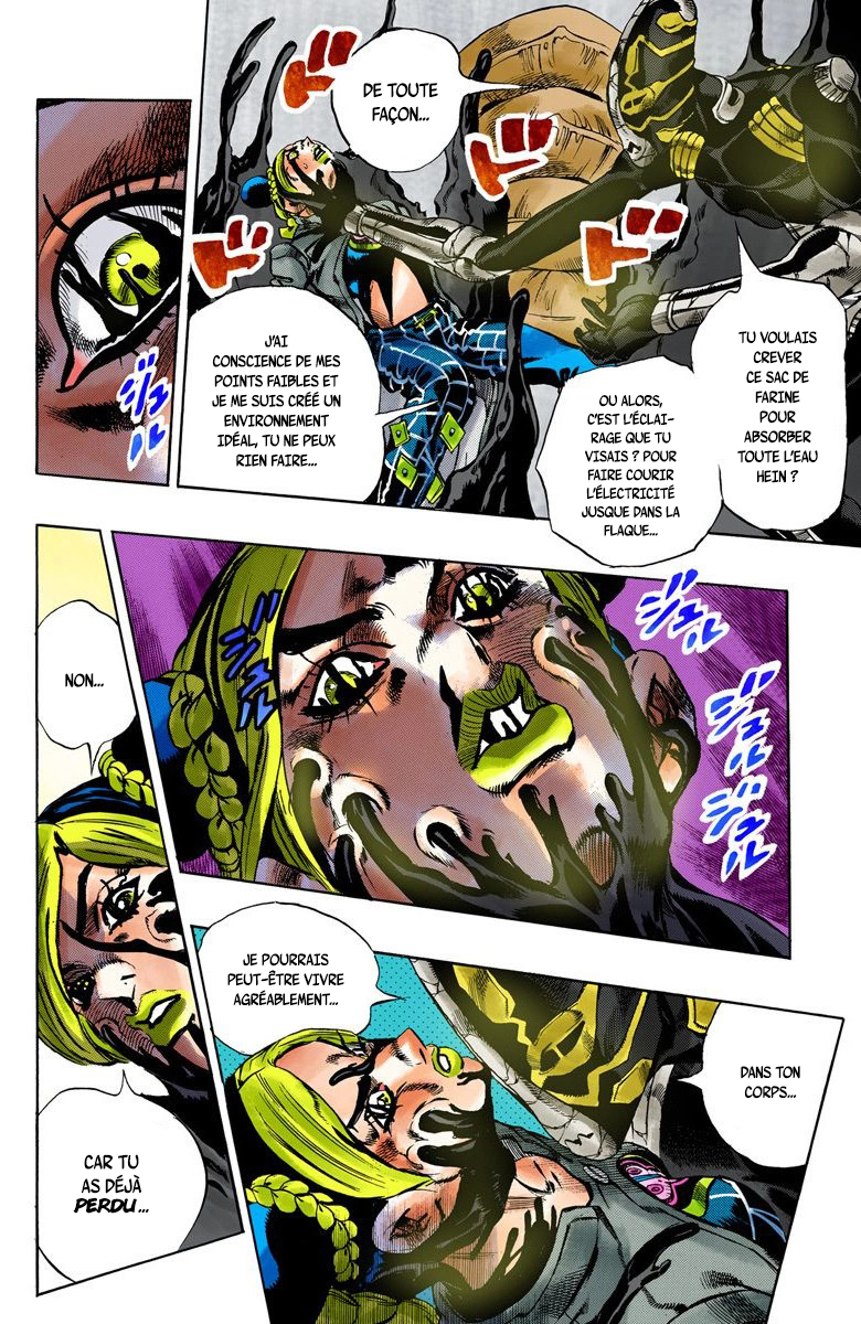 Read JoJo's Bizarre Adventure Part 6 Stone Ocean Official Colored FR Manga Online