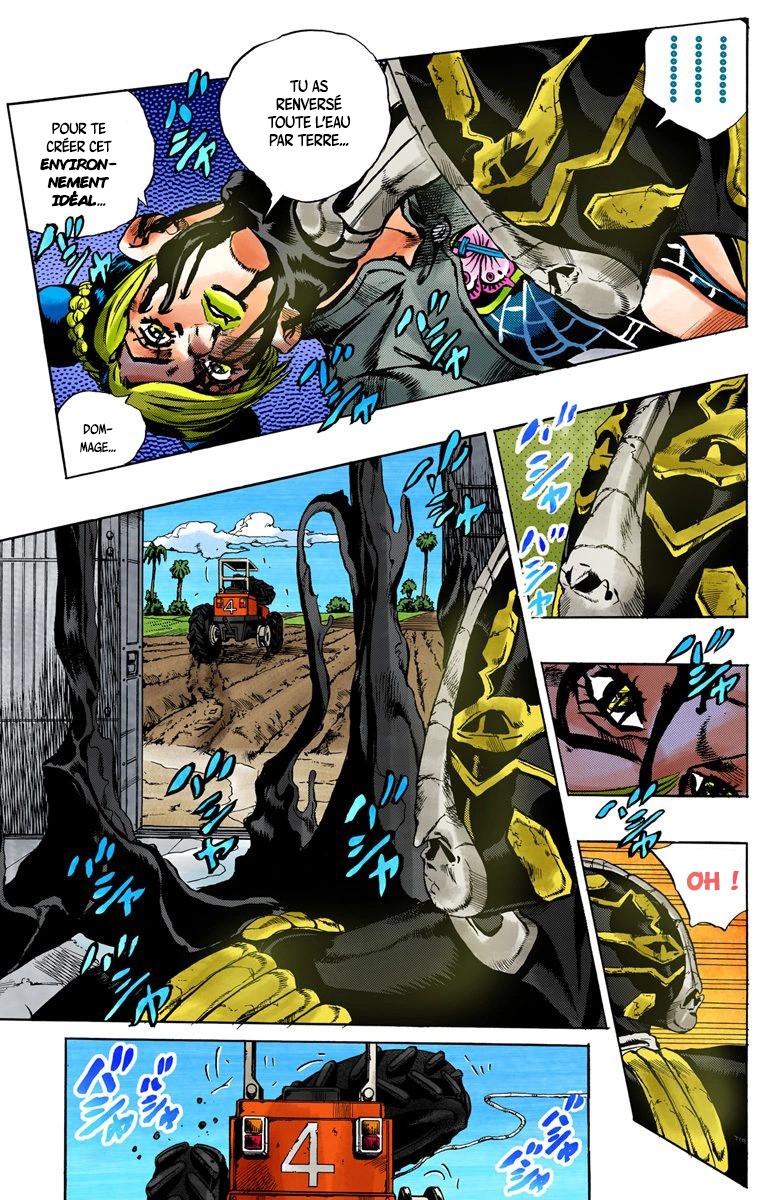 Read JoJo's Bizarre Adventure Part 6 Stone Ocean Official Colored FR Manga Online