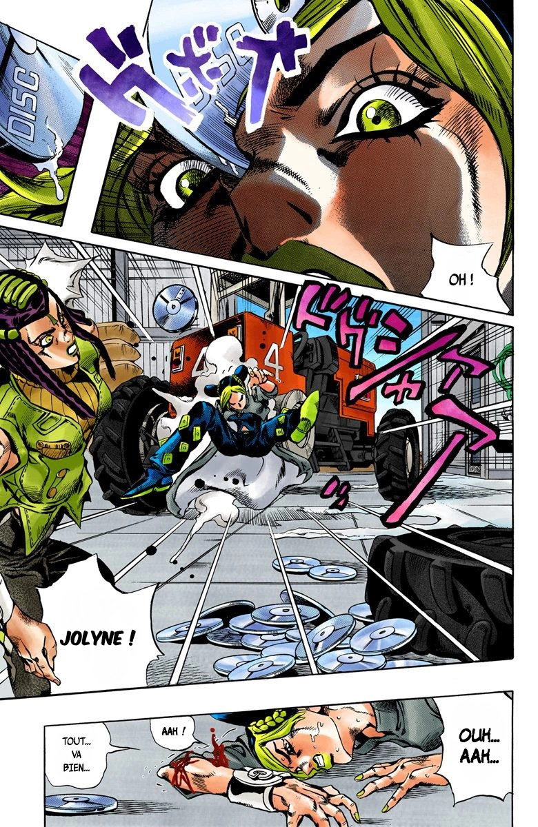 Read JoJo's Bizarre Adventure Part 6 Stone Ocean Official Colored FR Manga Online