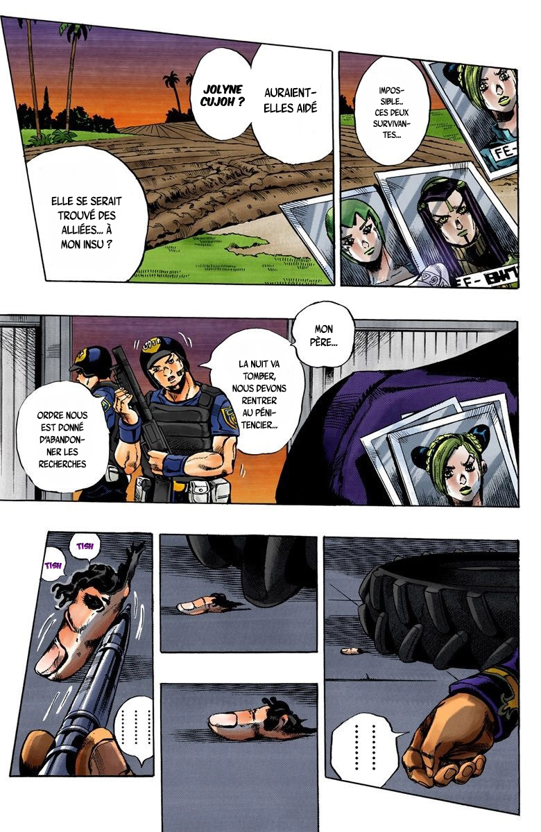 Read JoJo's Bizarre Adventure Part 6 Stone Ocean Official Colored FR Manga Online