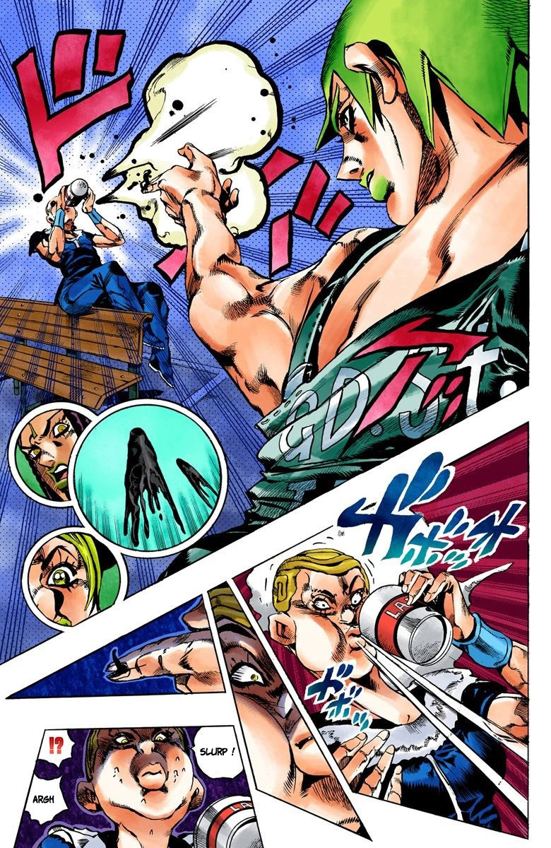 Read JoJo's Bizarre Adventure Part 6 Stone Ocean Official Colored FR Manga Online