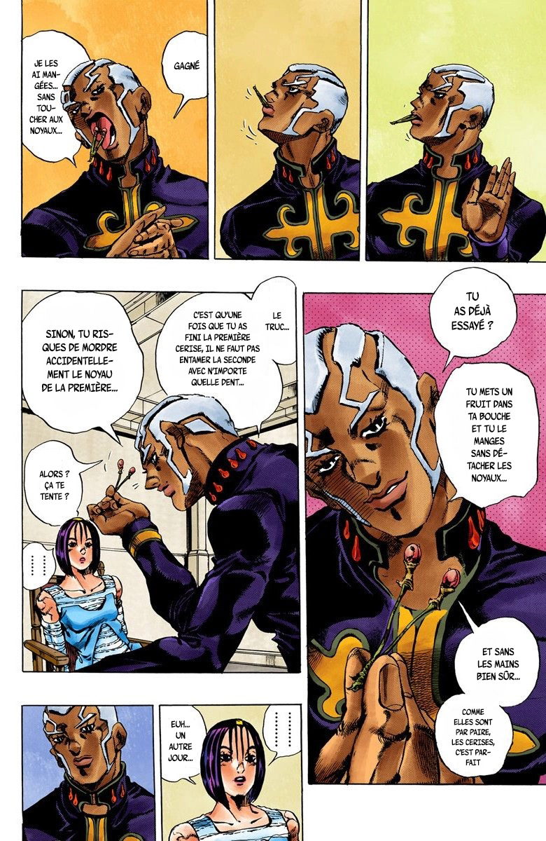 Read JoJo's Bizarre Adventure Part 6 Stone Ocean Official Colored FR Manga Online