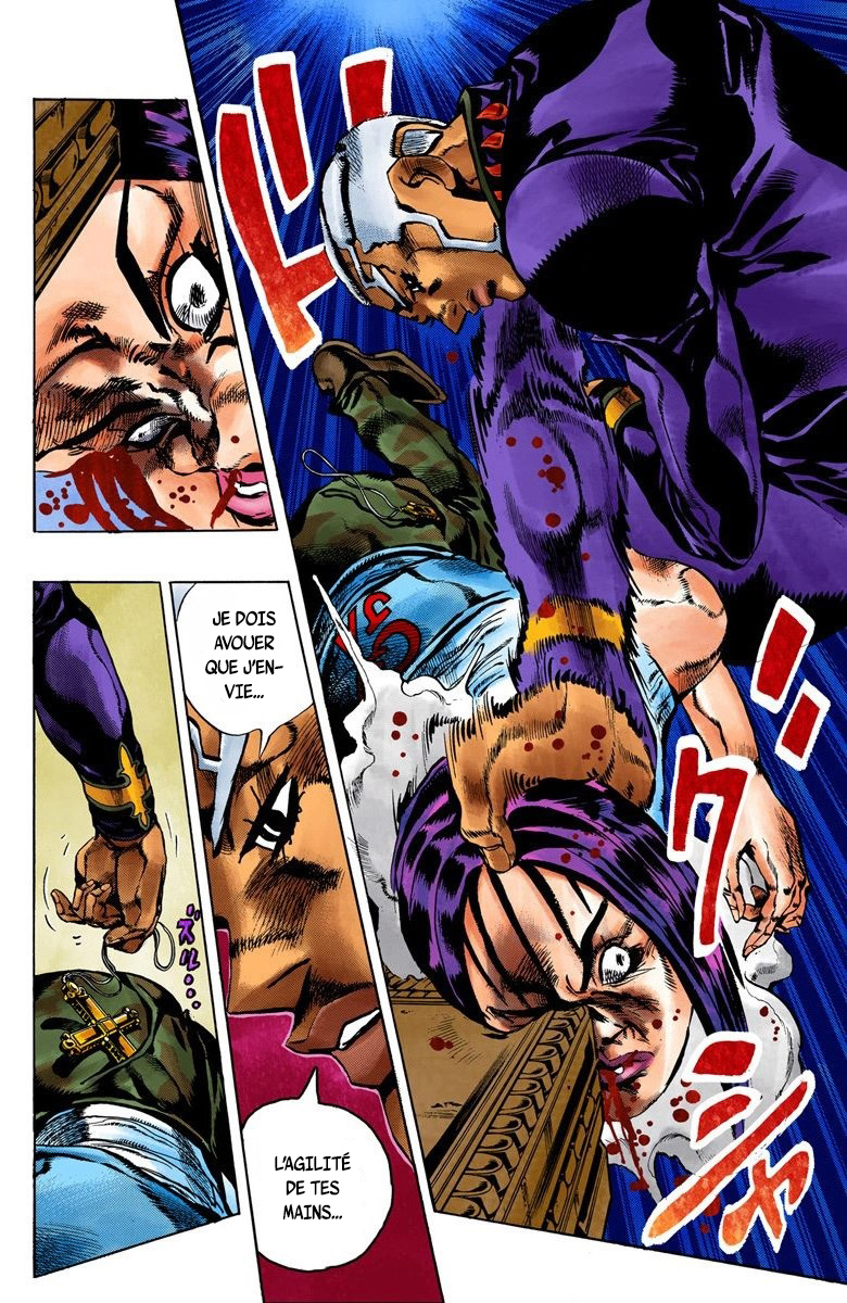 Read JoJo's Bizarre Adventure Part 6 Stone Ocean Official Colored FR Manga Online
