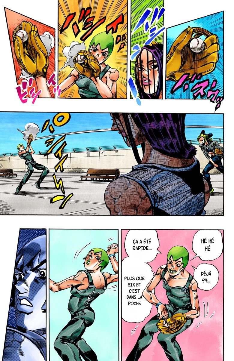 Read JoJo's Bizarre Adventure Part 6 Stone Ocean Official Colored FR Manga Online