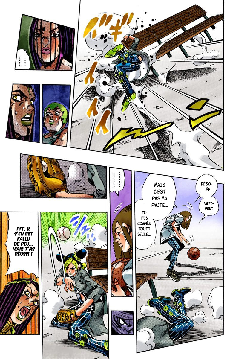 Read JoJo's Bizarre Adventure Part 6 Stone Ocean Official Colored FR Manga Online