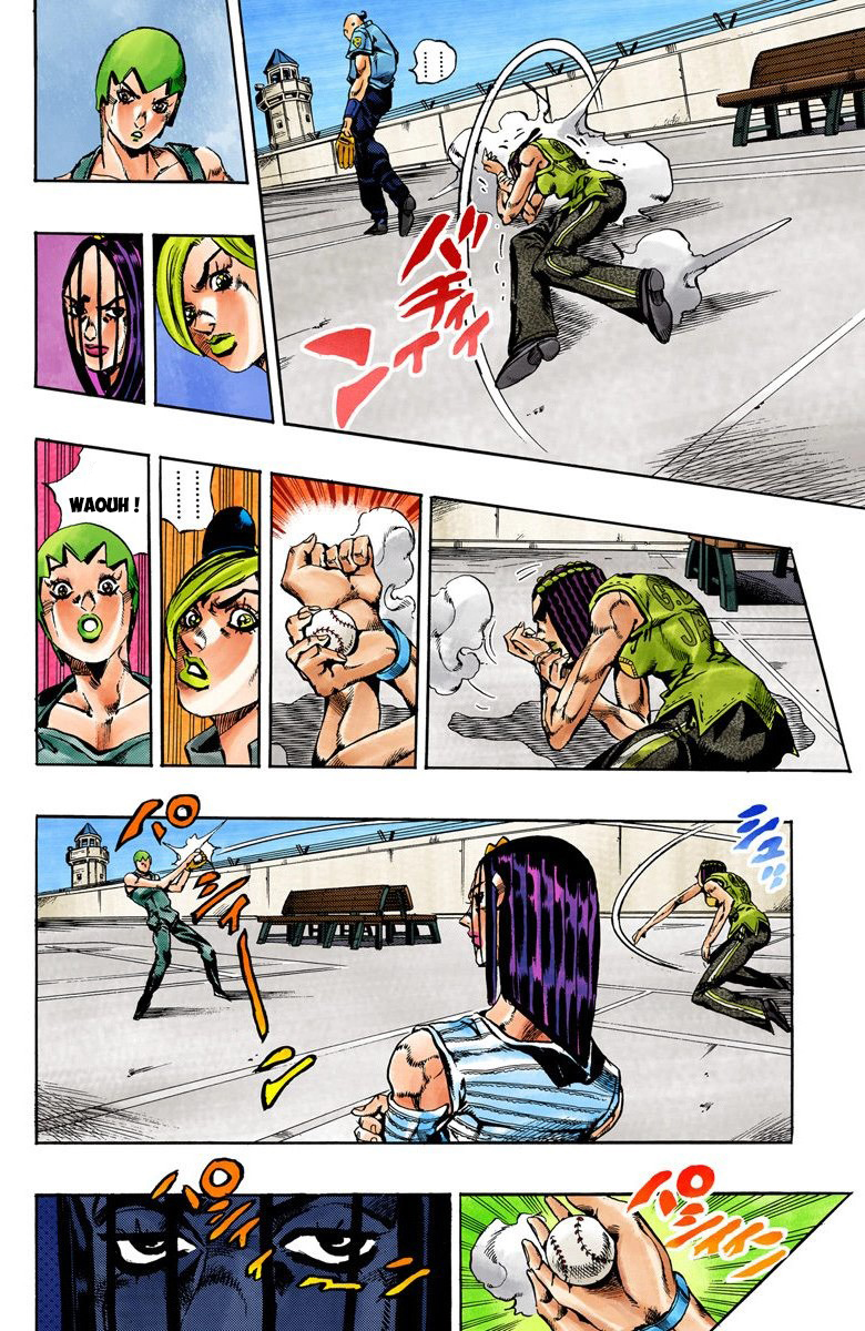 Read JoJo's Bizarre Adventure Part 6 Stone Ocean Official Colored FR Manga Online