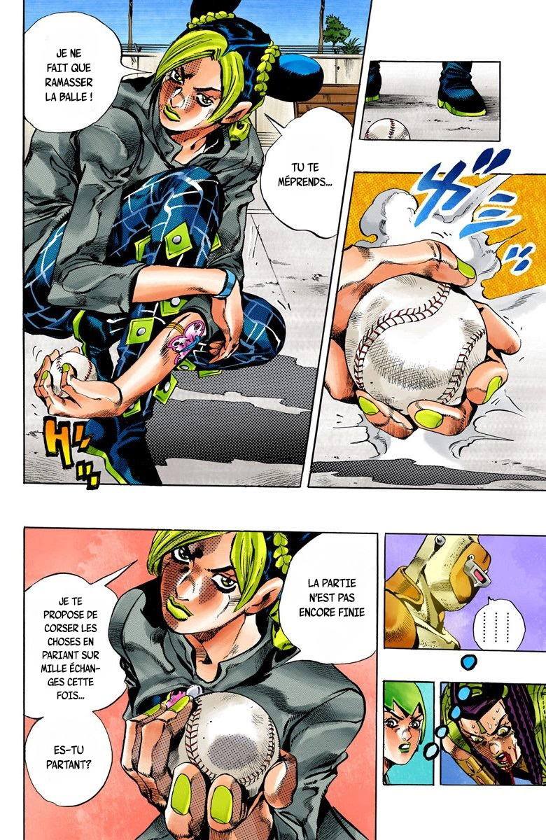 Read JoJo's Bizarre Adventure Part 6 Stone Ocean Official Colored FR Manga Online