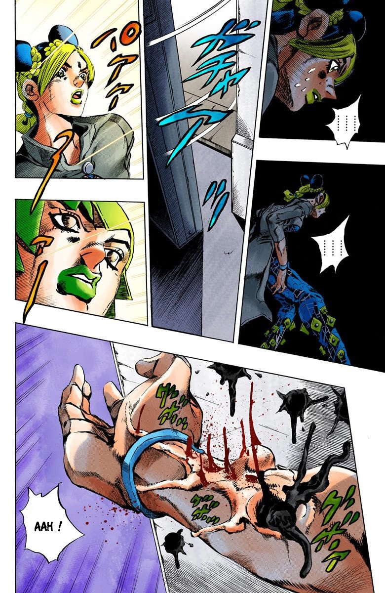 Read JoJo's Bizarre Adventure Part 6 Stone Ocean Official Colored FR Manga Online