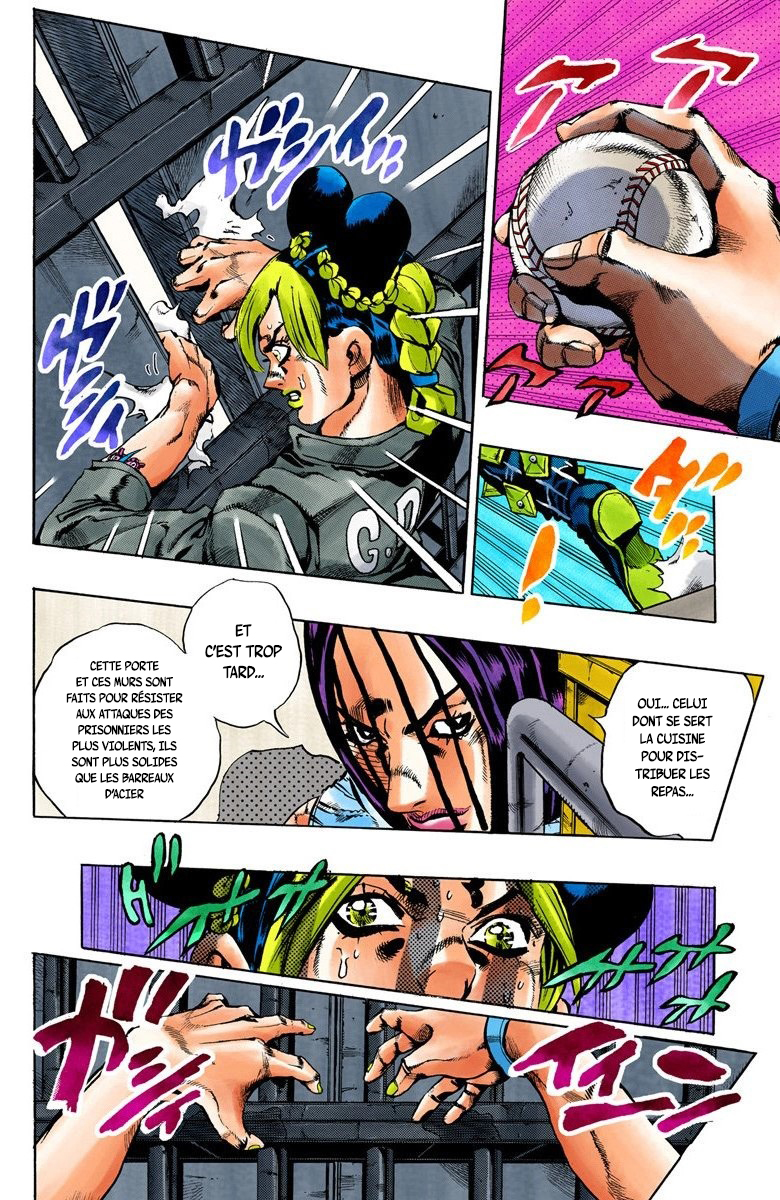 Read JoJo's Bizarre Adventure Part 6 Stone Ocean Official Colored FR Manga Online