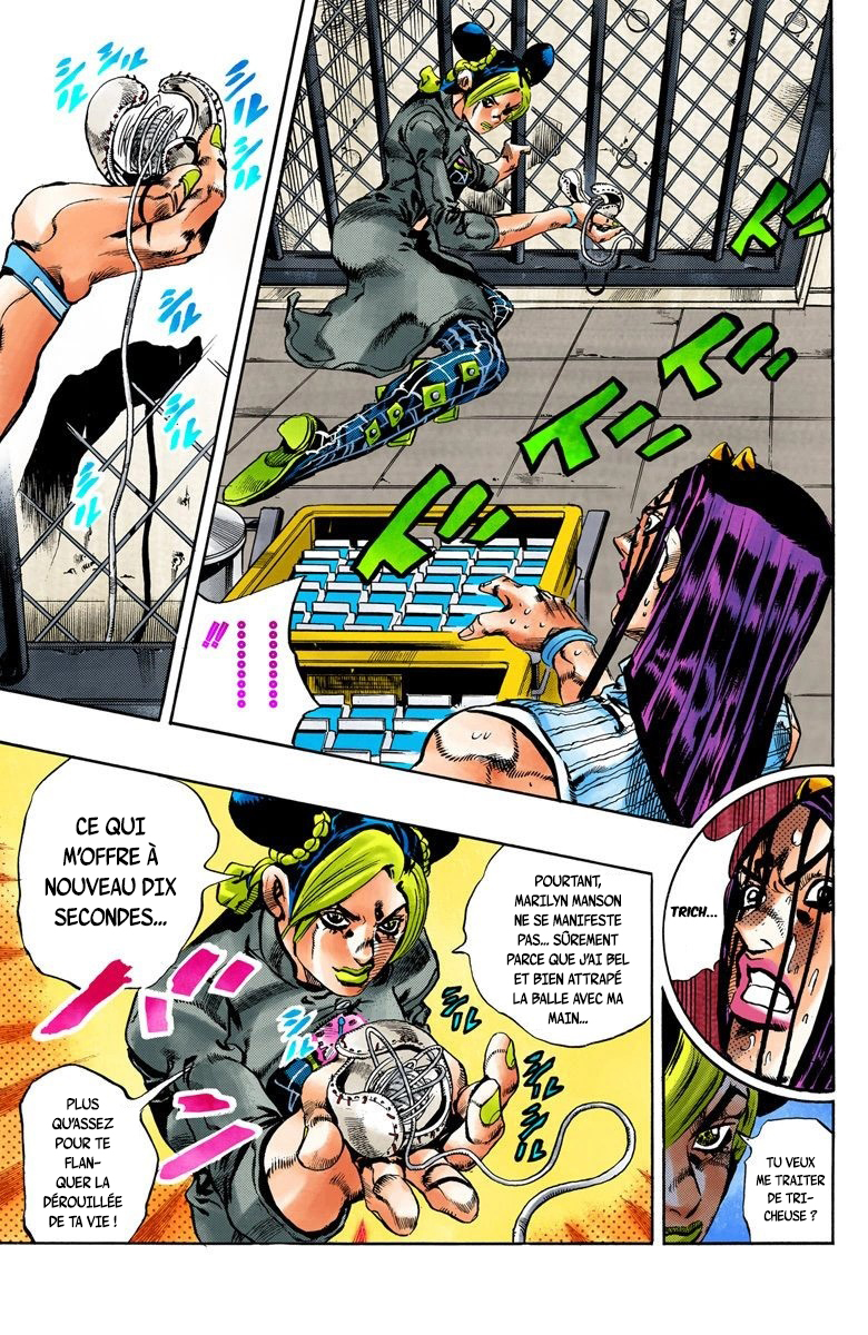 Read JoJo's Bizarre Adventure Part 6 Stone Ocean Official Colored FR Manga Online