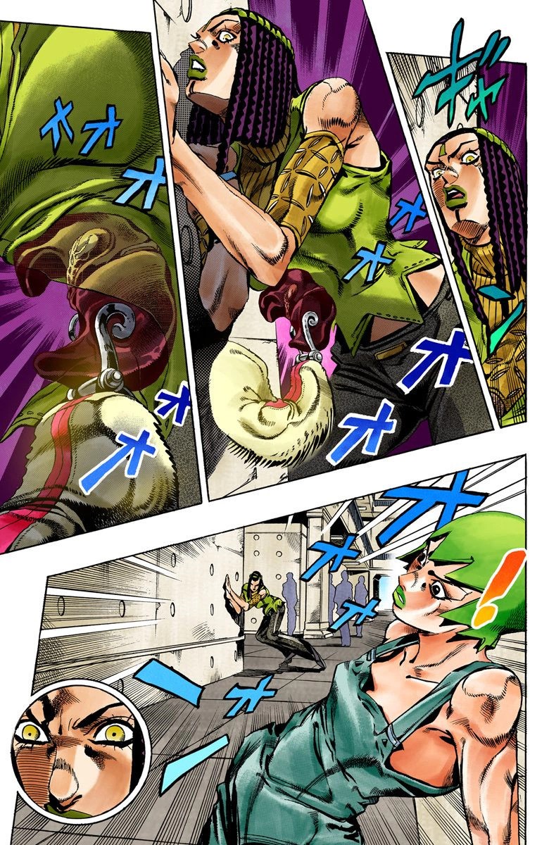 Read JoJo's Bizarre Adventure Part 6 Stone Ocean Official Colored FR Manga Online