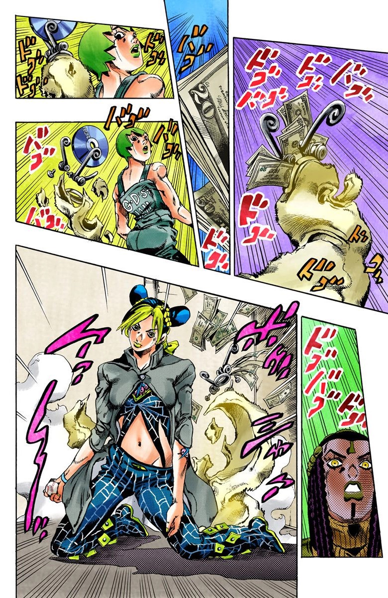 Read JoJo's Bizarre Adventure Part 6 Stone Ocean Official Colored FR Manga Online