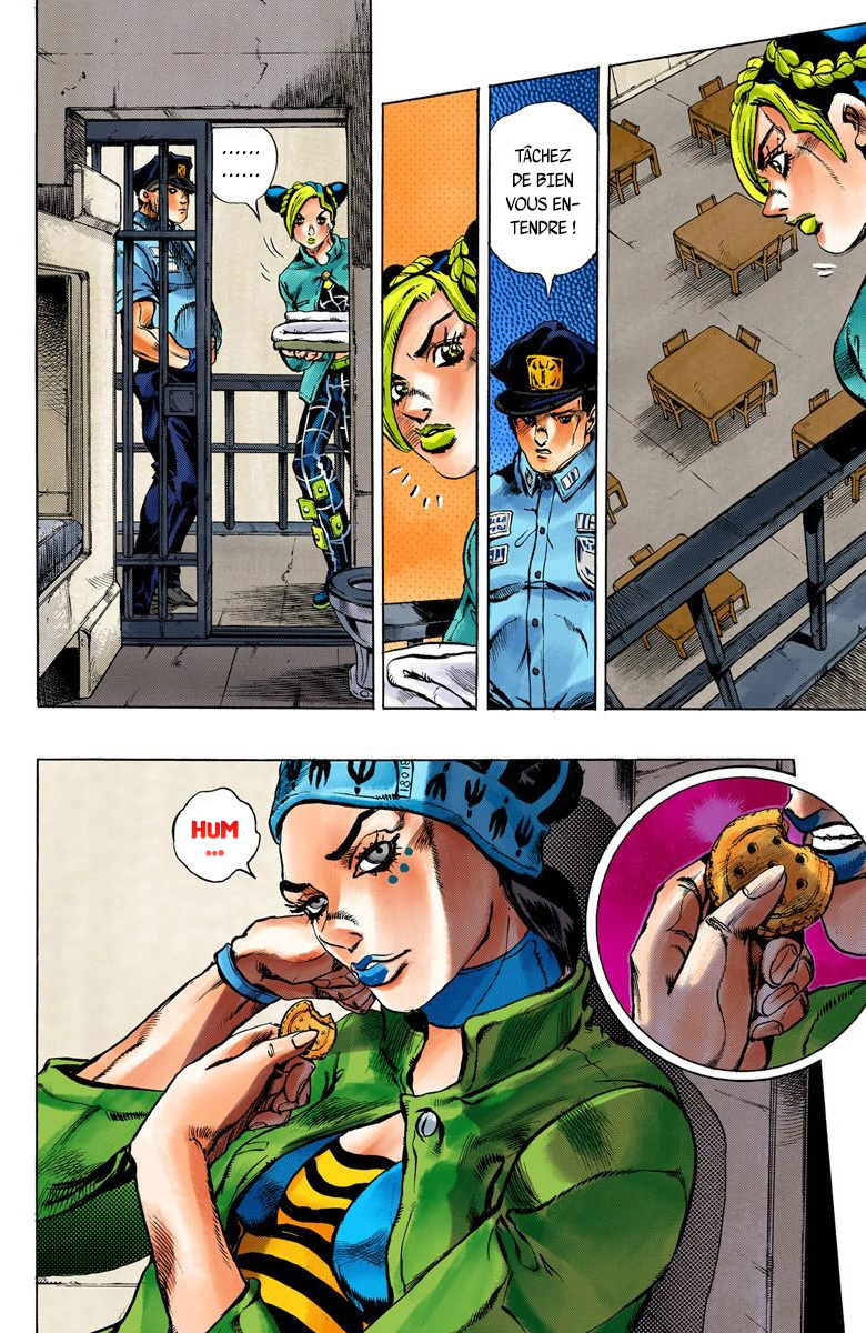 Read JoJo's Bizarre Adventure Part 6 Stone Ocean Official Colored FR Manga Online