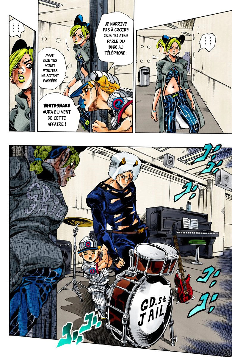 Read JoJo's Bizarre Adventure Part 6 Stone Ocean Official Colored FR Manga Online