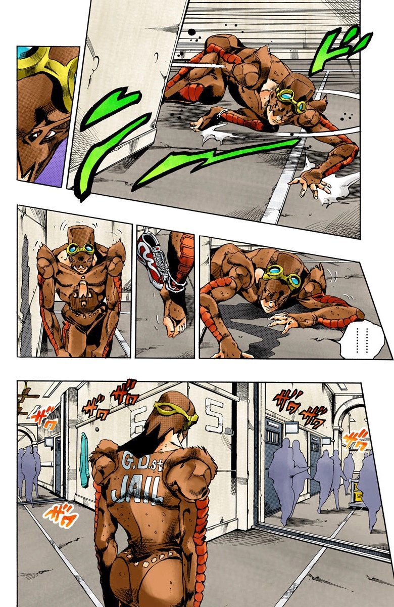Read JoJo's Bizarre Adventure Part 6 Stone Ocean Official Colored FR Manga Online