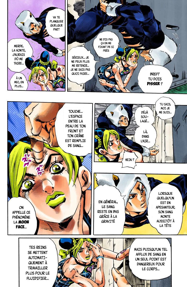 Read JoJo's Bizarre Adventure Part 6 Stone Ocean Official Colored FR Manga Online